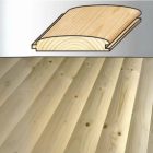 Borovi faház profil 146*21*4200 mm A - B