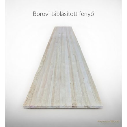 Borovi fenyő, toldásmentes A/B táblásított fa lap 30 mm