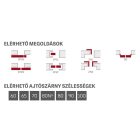 SURMIA Beltéri ERKADO Ajtó színválaszték 2