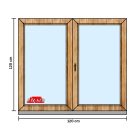 120X120 Fa Nyíló Bukó-Nyíló Ablak